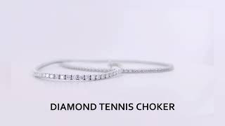 DIAMOND TENNIS CHOKER BY GEMRIZE