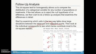 9.4 Chi Square Tests For Homogeneity and Independence - Price