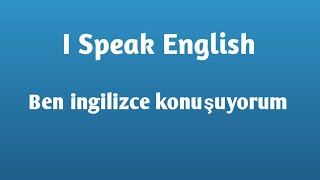 İngilizce günlük önemli cümleler / İngilizceyi hızlı öğrenin #english #ingilizceöğreniyorum