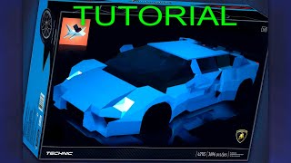 Lamborghini huracan (porta funcional) - Tutorial Plane Crazy