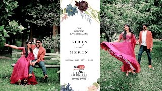 LIBIN ❤️ MERIN | WEDDING | LIVE STREAMING | OLAKKUDA WEDDINGS