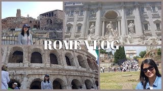 Rome Vlog + Cruise Ship Experience!!