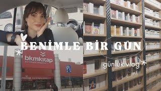 BENİMLE BİR GÜN🌿 | Özdilek ve Bkm Turu #vlog #market #kitapönerileri