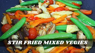 STIR FRIED MIXED VEGIES