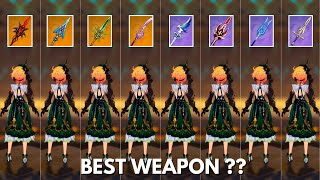 Best Weapon For C0 Emilie?? [Genshin Impact]