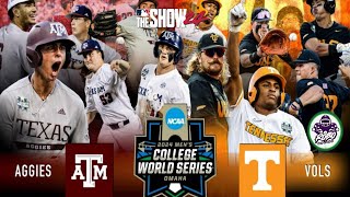 Texas A&M vs Tennessee | College Rosters | Xbox Series X | MLB The Show 24 | Game 1