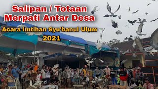 🕊SALIPAN MERPATI ANTAR DESA || Super Seru||Acara Halfatul Imtihan