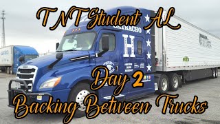 TNT Student AL | Day 2 | Backing Between Trucks