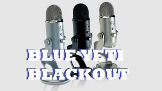 Blue Yeti Blackout Microphone Overview