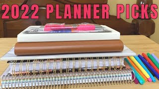 HOW MANY PLANNERS DO YOU NEED?!?! The Planners I Chose for 2022 | My 2022 Planner Lineup