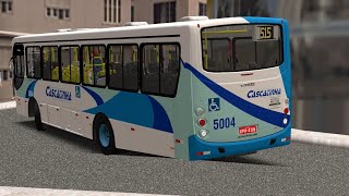 Manobrando na linha 515, mapa morro alto com Caio Apache vip 3 da cascatinha proton bus Simulator.