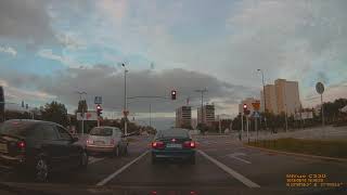 Driving through Warsaw - Ursynów district  / वारसॉ के माध्यम से ड्राइविंग - उर्सिनोव जिला