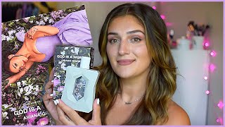 "god is a woman" perfume by Ariana Grande fragrance unboxing!