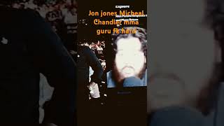 Jon jones mma guru and Micheal Chandler fk hard sound #mma #ufcfighter #shorts