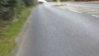 A264 - Langton Green - Lorry pushes cyclist off Course