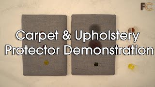 Carpet & Upholstery Protector Demonstration