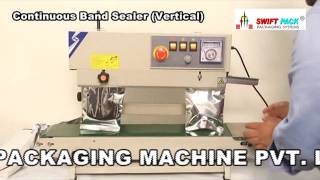 Continuous Band Sealer Vertical