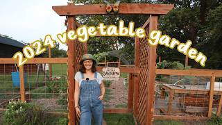 2024 GARDEN TOUR! 🥒 relatable & realistic LOL