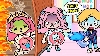 Twinsis Faked Pregnant And Wanted To Replace Me 🌈💦 Sad Story I Toca Life Story I Toca Boca