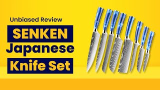 SENKEN 8 Piece Japanese Knife Set Review | Unleashing Culinary Excellence | Expert Review