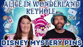 Loungefly Alice in Wonderland Keyhole Blind Box Pins | Unboxing Loungefly Disney Mystery Pins