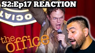 The Office REACTION Season 2 Episode 17 "Dwight's Speech"