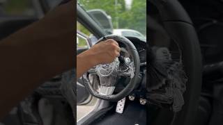 How to DETAIL your STEERING WHEEL in 25 seconds #detailing #detail #asmr #satisfying #carcare #wrx