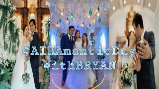 The Wedding #AIRAmanticDayWithBRYAN #WeddingGownDesigner || Dianne Laxamana