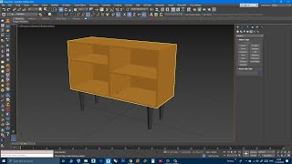 Lesson 4 - 3DS Max - Total Beginners - Explaining Editable Poly - Making A Simple Drawer