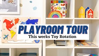 Playroom Tour and Toy Rotation Walkthrough