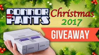 SNES CLASSIC MINI GIVEAWAY!!! - ConnorEatsPants Christmas 2017 Giveaway