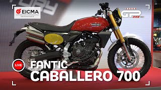 Live da EICMA: Fantic Caballero 700