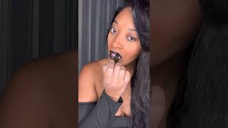 Vampy Black Lip on Black Women #grwm #blackgirlmagic