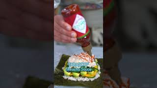 Sushi Burger με TABASCO® Sriracha Sauce