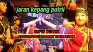 kuda kepang srikandi//setyo budoyo//semayu selomerto wonosobo