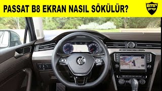 Passat B8 B8.5 teyp ekran nasıl sökülür?