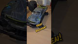 everything is broken! #rc #rccar #rccars #rcbasher #rcbashers #wrench #broken #fix