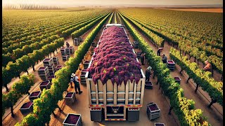 Agricultural Harvesting Machines: Transforming the Way Grapes Are Grown and Processed