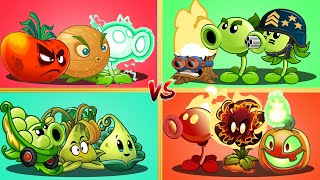 Pvz 2 Gameplay - Random 4 Best Mint Team Plants Battlez - Plant Vs Plant- Which Team Plant Will Win