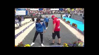 French Petanque Championship Mixed Doublet Final 2024, MOSELLE 57 vs LOZERE 48