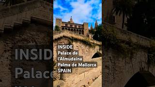 Explore Palace de l'Almudaina Palma de Mallorca #travel #spain #adventure #palace #royal #explore