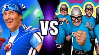 Sportacus Vs The Aquabats | WHO WOULD WIN? | THE AQUABATS SUPER SHOW x LAZY TOWN