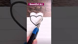 Beautiful Art 3D | #shorts #shortvideo #fun #viral #art