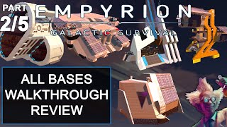 Empyrion Galactic Survival Gameplay Walkthrough 2021 Part 2 - BASE BUILDING GUIDE | BLUEPRINTS