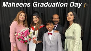 MAHEENS GRADUATION DAY | GRADUATION CEREMONY | FAMILY VLOG |