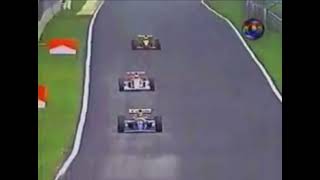 Senna mergulha pra cima de Damon Hill e faz ultrapassagem espetacular #ayrtonsenna #senna #f1