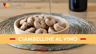 Ciambelline al vino rosso fragranti e saporite