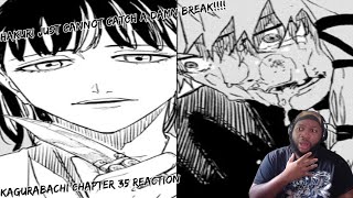 HAKURI CAN'T CATCH A BREAK | Kagurabachi Chapter 35 Reaction