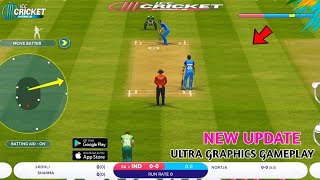 ICC CRICKET MOBILE NEW UPDATE LAUNCHED FULL GAMEPLAY  | New Stadium, Ultra Graphics