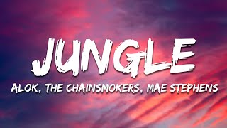 Alok, The Chainsmokers & Mae Stephens - Jungle (Lyrics)